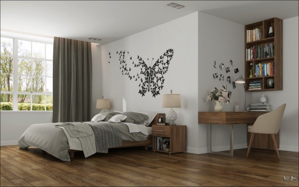 bedroom-butterfly-wall-art-600x375