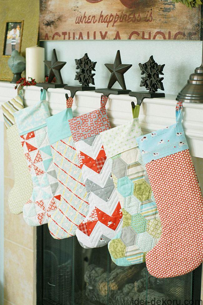 12 DIY Christmas Stockings - Handmade Holiday Inspiration