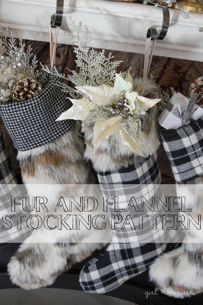 Fur and Flannel Stockings Pattern