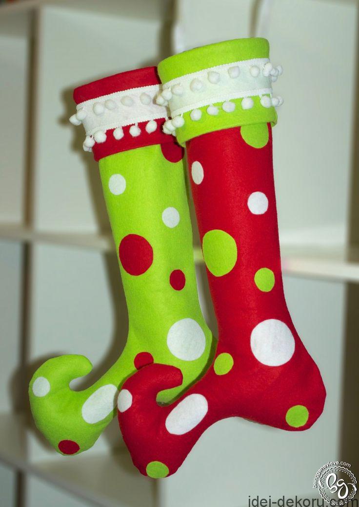 Whoville Christmas Stockings: Free Pattern and Tutorial!