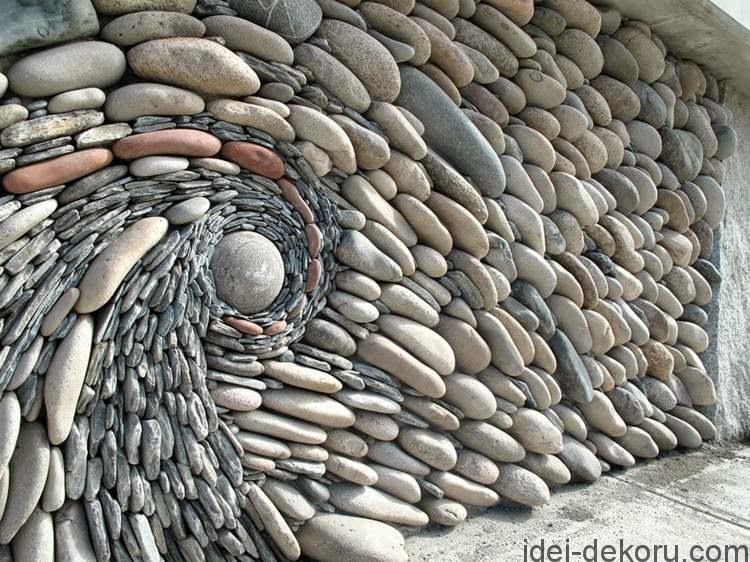 decorative-garden-fence-panels-Garden-fence-with-natural-stone-in-3D-form