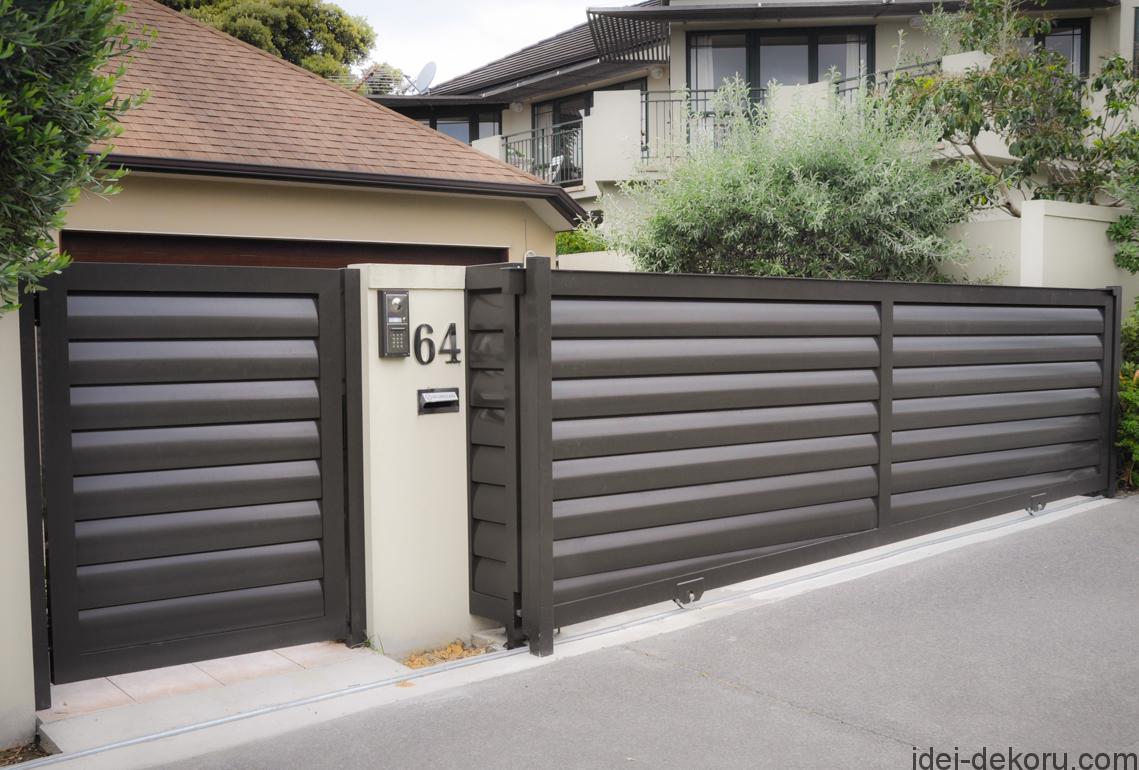 paint-horizontal-fence-design-new-modern-house-gates-and-fences-designs