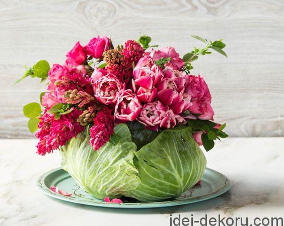 cabbage bouquet