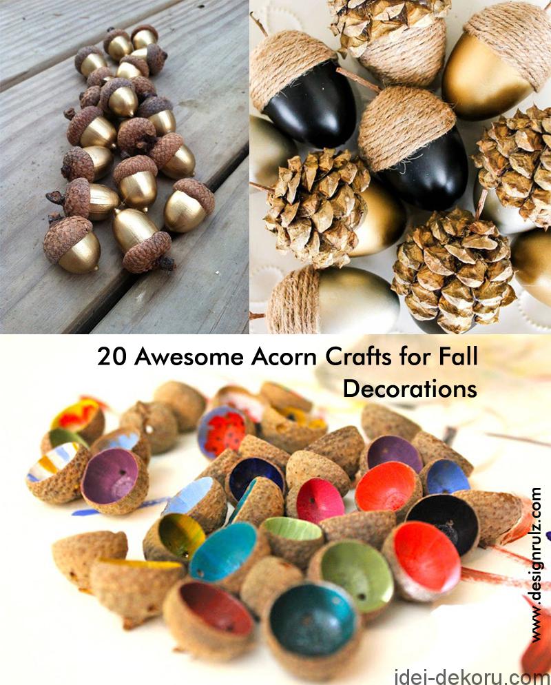 cover-designrulz-20-awesome-acorn-crafts-for-fall-decoration