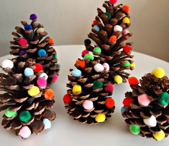 Pine Cone Christmas Tree Ornaments Christmas - Best Christmas Moment