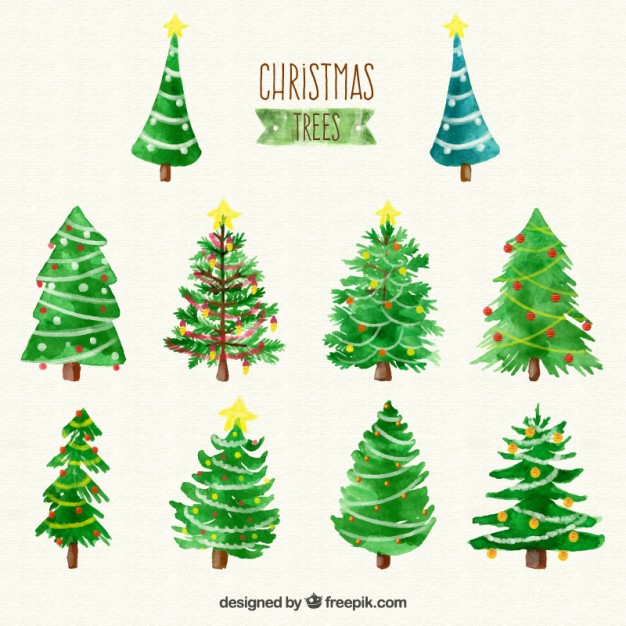 watercolor-christmas-trees-collection_23-2147523918
