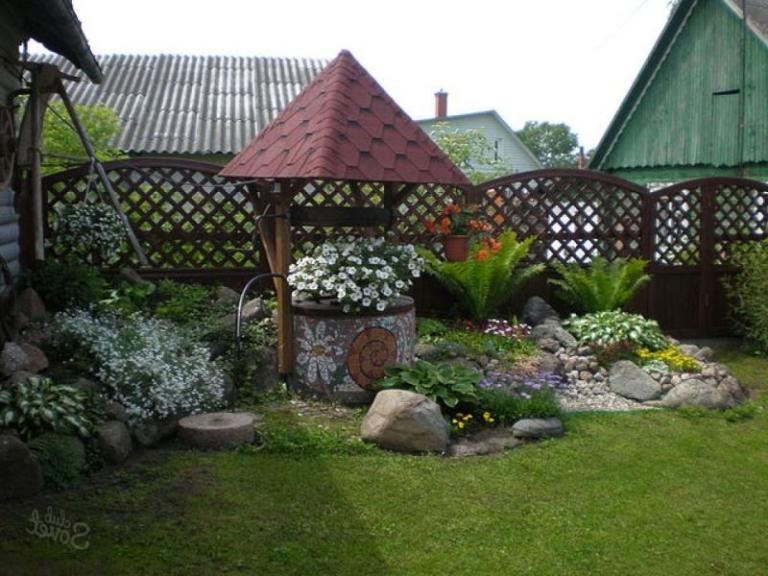Декоративний колодязь: 40 фото | Ідеї декору
