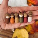 Beautiful Acorn Crafts Ideas with Real Acorns – The Idea Room