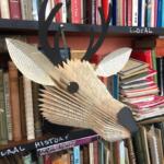 Book Art Deer Head Trophy _ Cruelty Free Hunting Trophy – Etsy UK